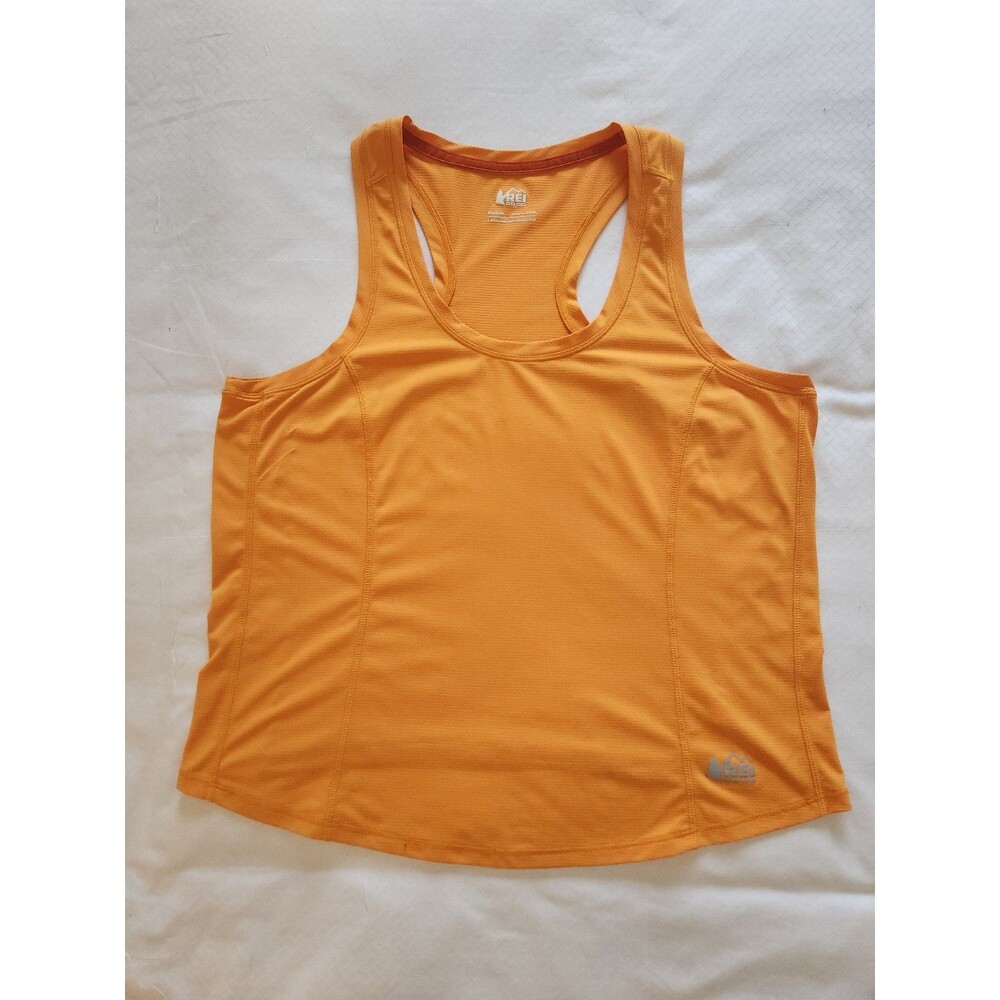 REI Co-op Swiftland Racerback Running Tank Top Orange Women's Size Medium